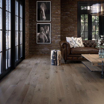 Brushed Red Oak Hardwood