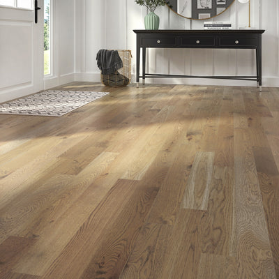 Brushed White Oak Hardwood
