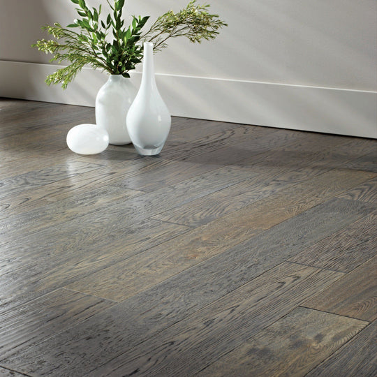 Hand Scraped White Oak Hardwood