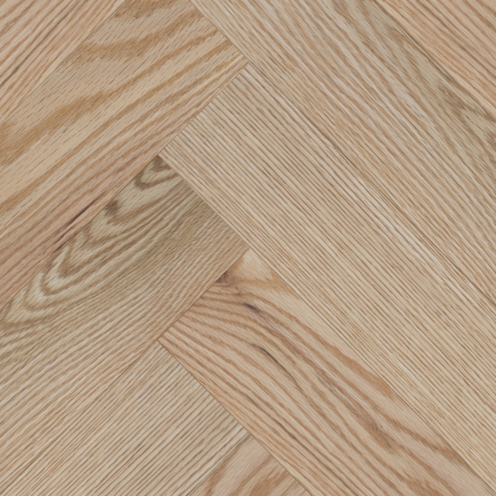 Herringbone Wire Brushed Red Oak Hardwood - Metro Hardwood