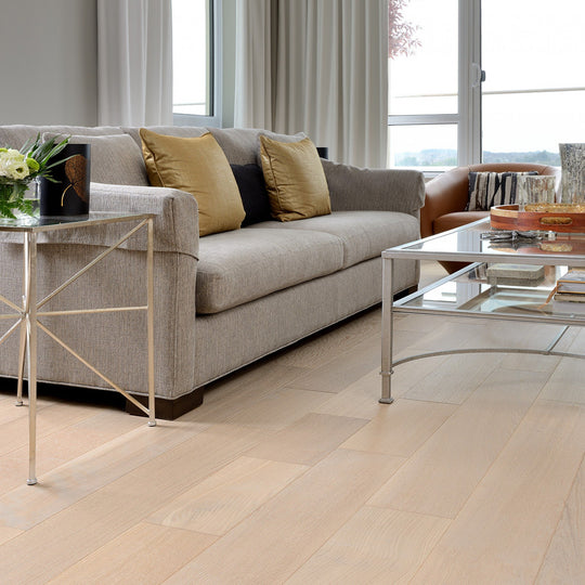 Rift & Quarter Wire Brushed White Oak Hardwood