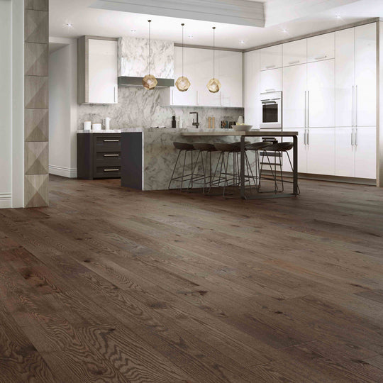 Sculpted Red Oak Hardwood